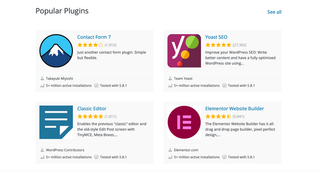 WordPress plugins WordPress plugins