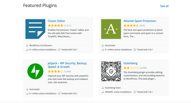 WordPress plugins WordPress plugins