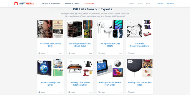 Wish list website Wish list website