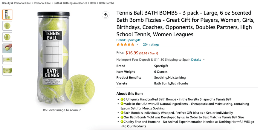 Classic ball bath bombs