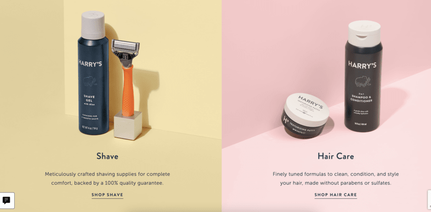 Shaving brand Harry’s Harry’s shaving products from hair care to razors