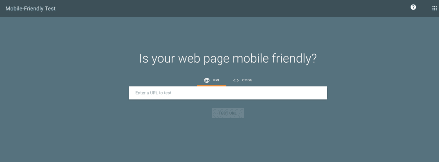 Screenshot 2022-11-24 at 11.33.15 Google's mobile-friendly test tool where you can enter a URL