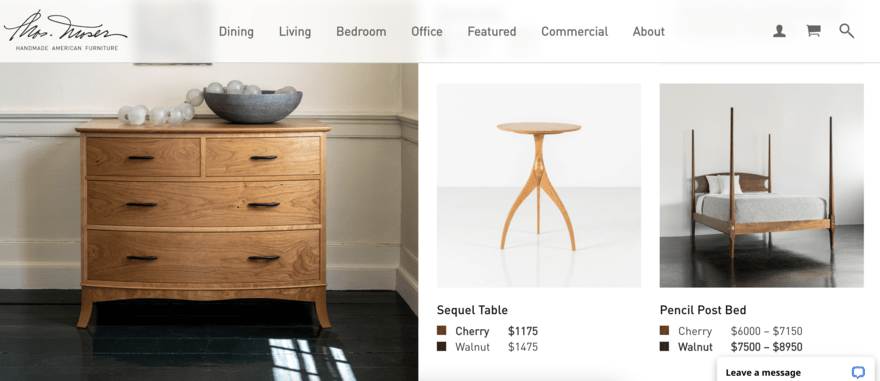 Thos Moser Thos Moser homepage