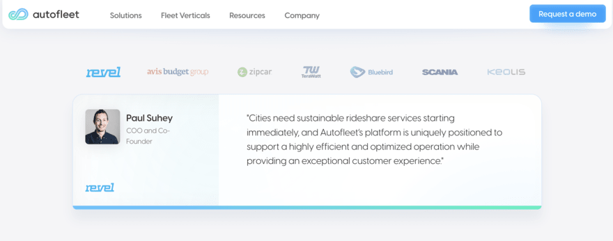 Autofleet Autofleet customer review