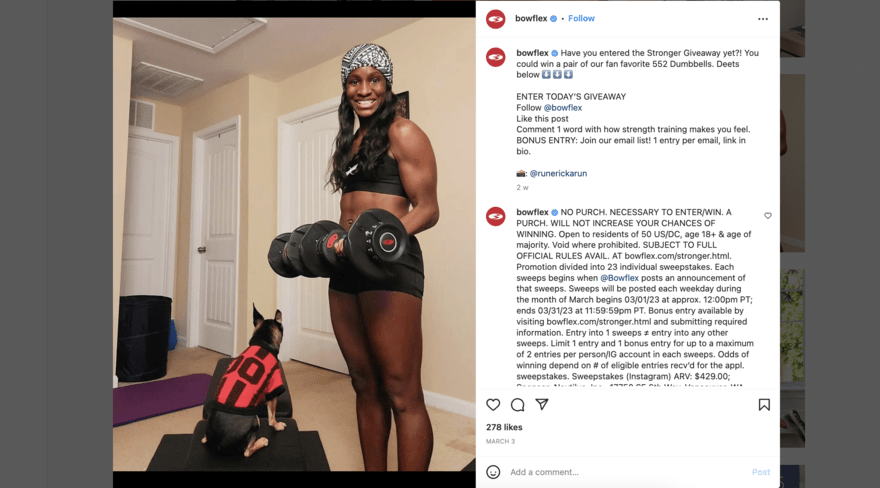 Bowflex UGC Bowflex UGC