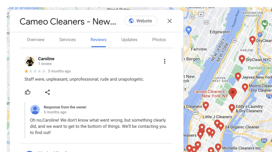 Cameo Cleaners Google Reviews Cameo Cleaners Google Reviews