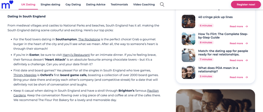 match.com personalized content match.com personalized content, sharing dating tips for the local area