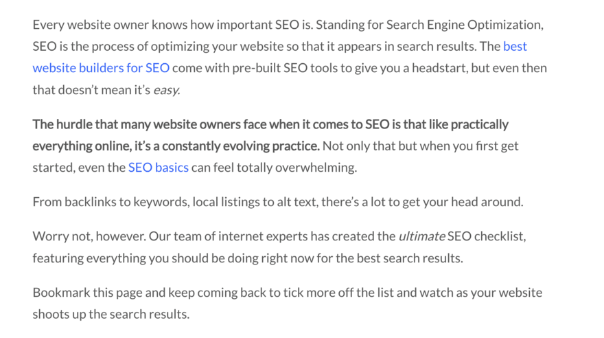Website builder expert anchor text Website builder expert anchor text