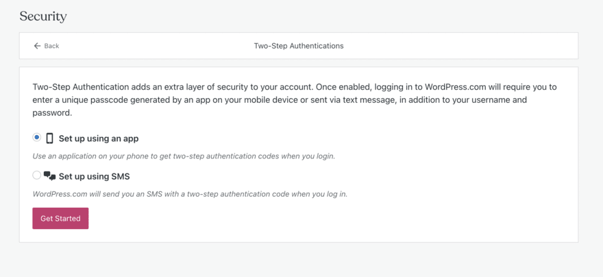 WordPress Two Factor Authentication WordPress Two Factor Authentication