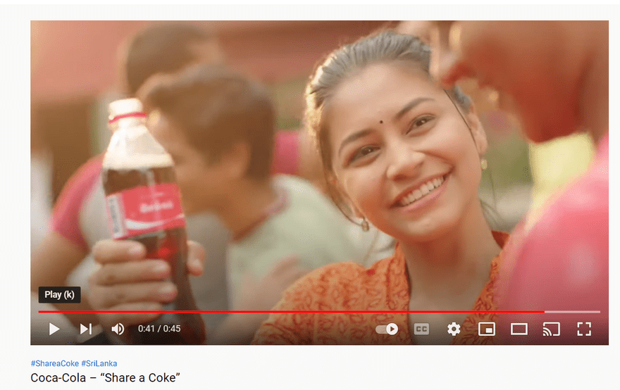 Share a Coke Share a Coke Video Campaign