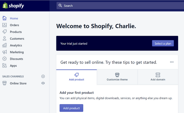 shopify editor shopify editor screen