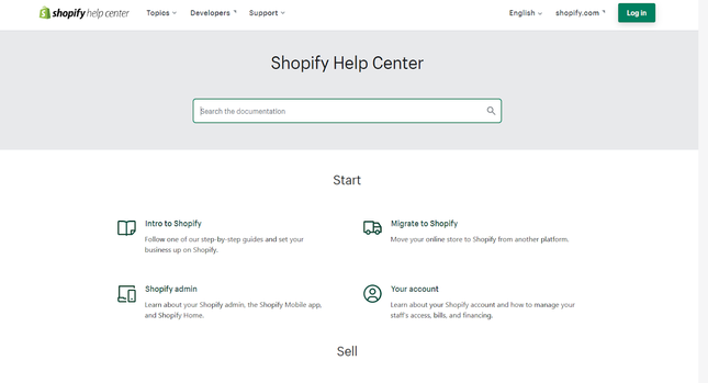Shopify help center Shopify help center