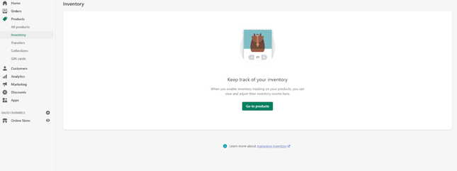 Shopify Inventory Shopify Inventory