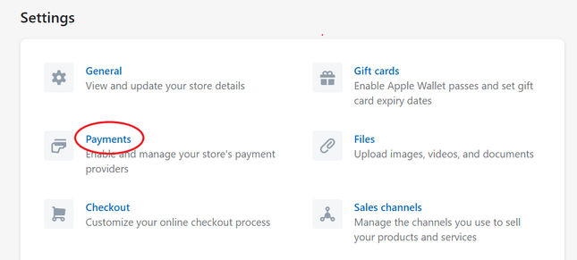 shopify payments setup how to set up shopify payments