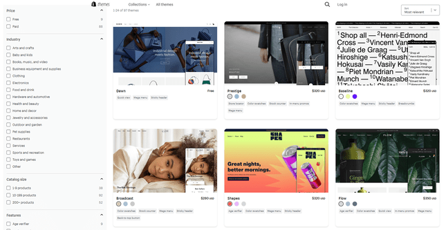 Shopify Themes shopify themes