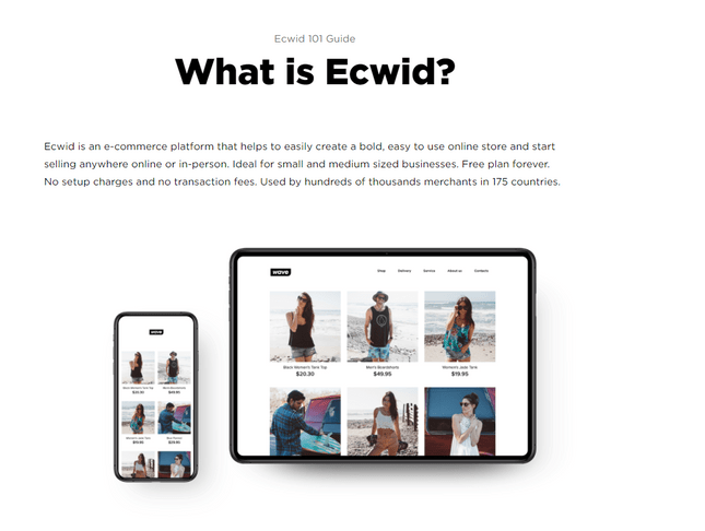 shopify vs ecwid 101 guide shopify vs ecwid 101 guide