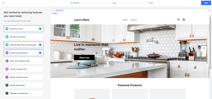 shopify vs square online onboarding site setup features shopify vs square online onboarding site setup features