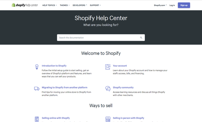 shopify help center shopify help center