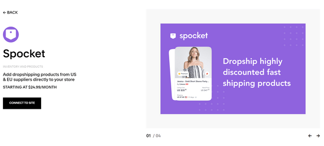 spocket squarespace plugin spocket squarespace plugin
