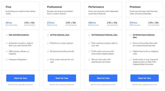 square online price plans square online price plans