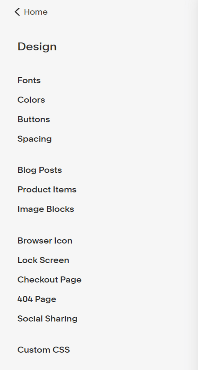 squarespace design navigation squarespace design menu example