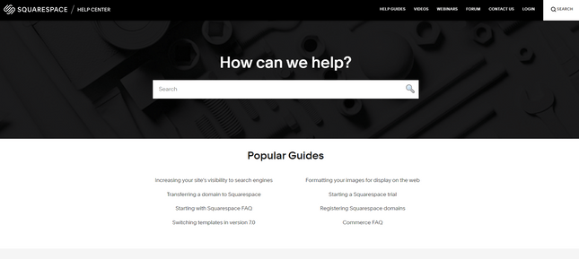 Squarespace Knowledge Center