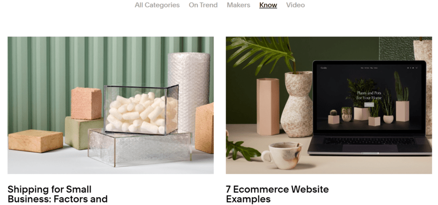 Squarespace Make It business blog Squarespace blog
