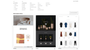 An image showing some of Squarespace's online store templates set on a white background with a filter function at the top.