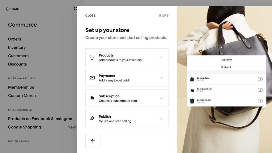 squarespace_web_builder_store_setup Squarespace store setup