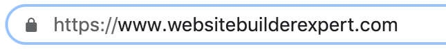 ssl security Website URL in the browser's search bar, highlighting the padlock to the left of the URL to indicate it's a safe site