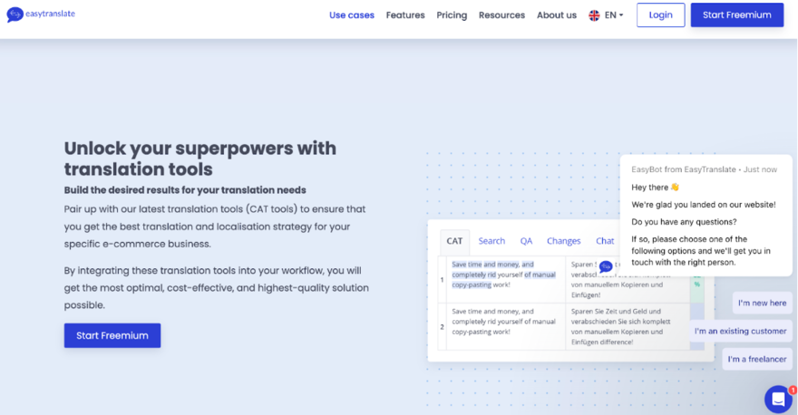 Translation tool Translation tool by easytranslate