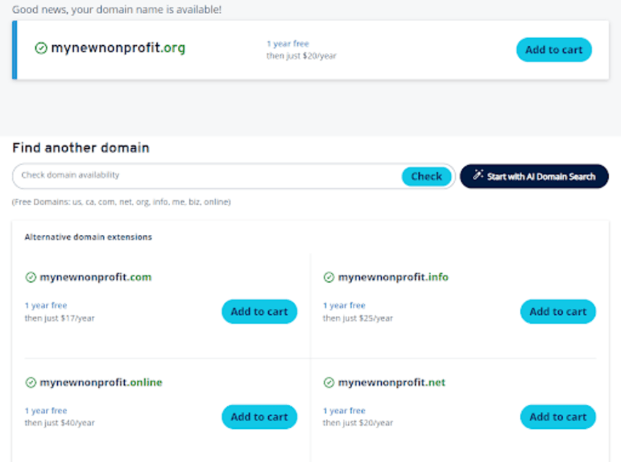 IONOS domain renewal prices Breakdown of IONOS domain renewal prices
