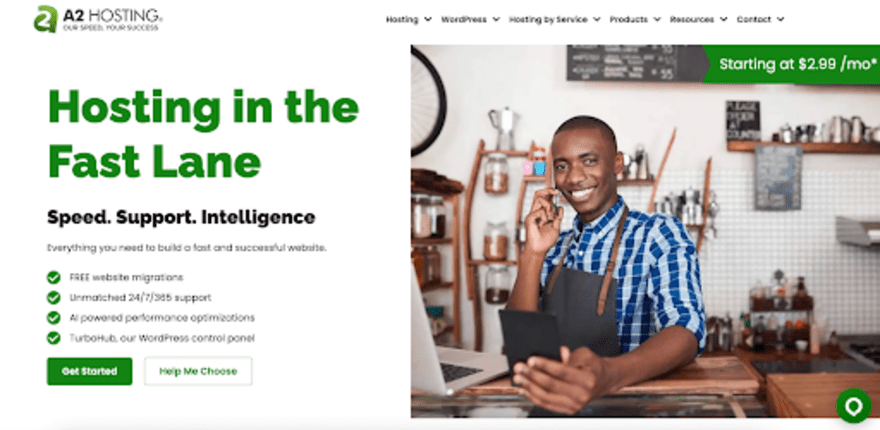A2 Hosting A2 Hosting website