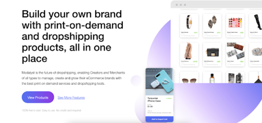 Modalyst Modalyst homepage