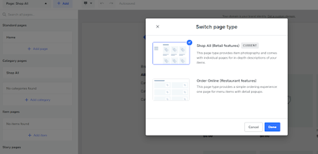 Square Online themes Square Online themes