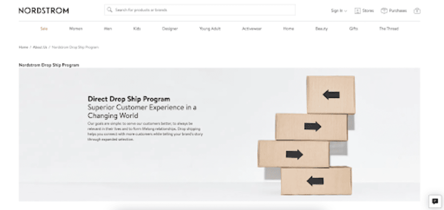 unnamed (17) Nordstrom dropshipping program page