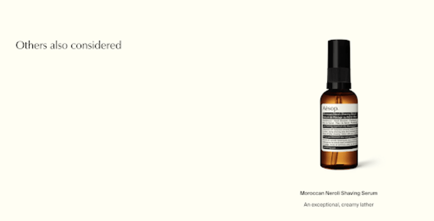 Aesop cross selling Aesop cross selling