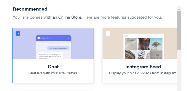 use an ecommerce website builder wix ecommerce example