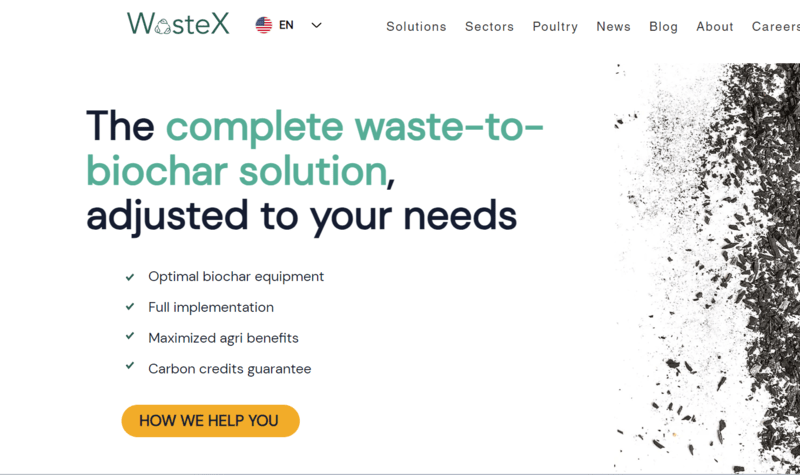waste x (1) (1) an eco website homepage with dirt feature