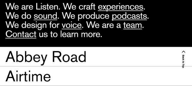 we are listen font example building online portfolio we are listen font example building online portfolio