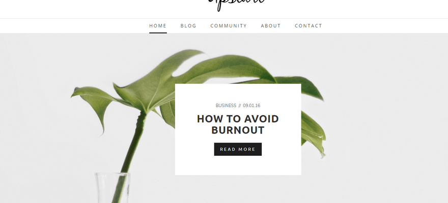 weebly blog theme upstart home