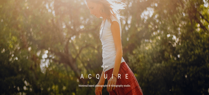 weebly business theme acquire home