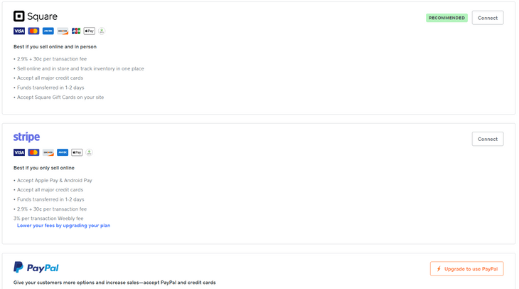 weebly ecommerce review checkout options weebly ecommerce review checkout options