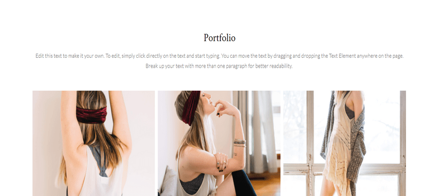 weebly personal theme bella marcel portfolio