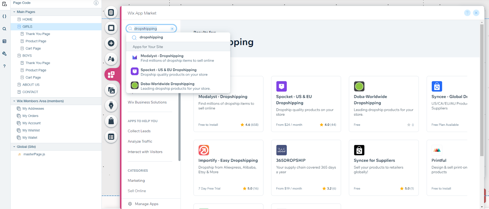 Wix Dropshipping Apps Wix Dropshipping Apps