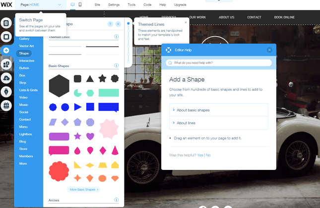 Wix On Page Support Wix vs Weebly vs Squarespace wix on page support
