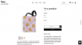 wix online store template tote product page