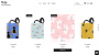 wix online store template tote product zoom