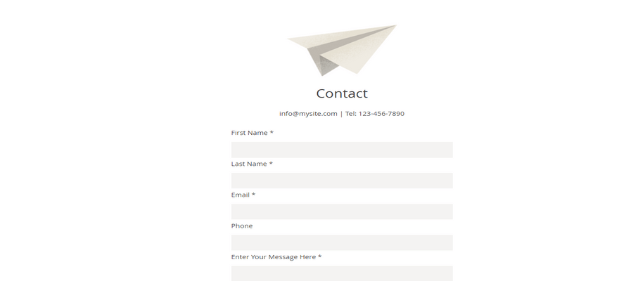 wix portfolio template odam lviran contact