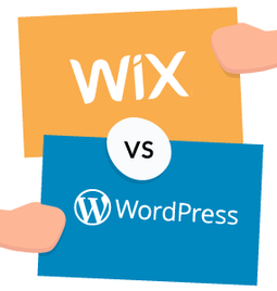 wix vs wordPress vergleich